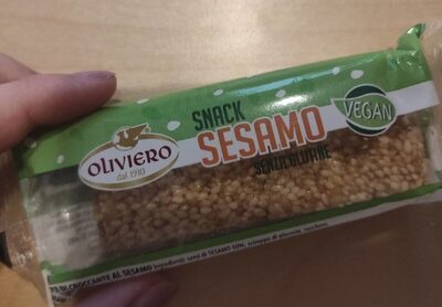 Snack sesamo senza glutine