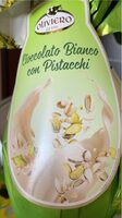 Uovo cioccolato bianco e piatacchio