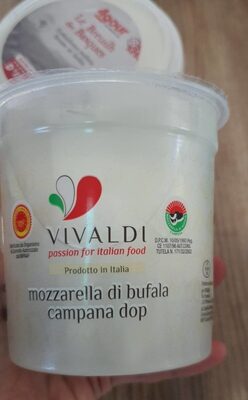 Mozzarella di buffle campant dop