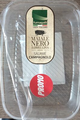 Salame campagnolo maiale nero della Lomellina