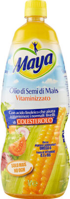 Olio di semi di mais vitaminizzato