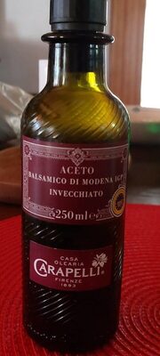 Aceto balsamico di Modena front packaging