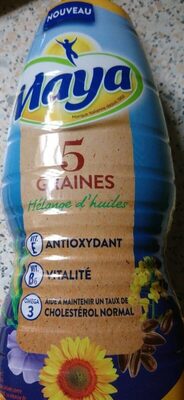 Huile mélangée 5 graines