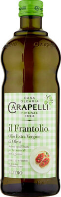 Olio extra vergine di oliva front packaging
