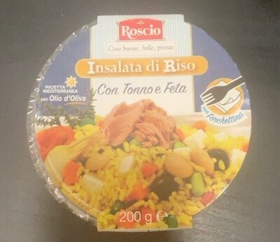 Insalata di riso front packaging