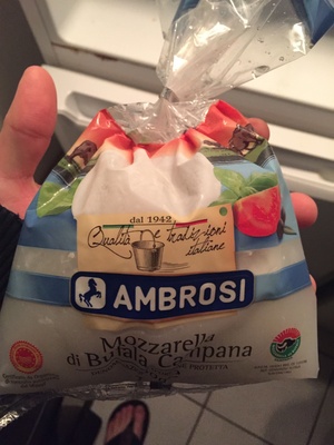 Mozzarella di bufala campana