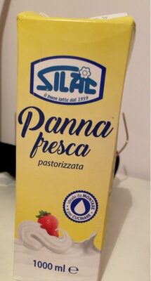 Panna da montare fresca pastorizzata