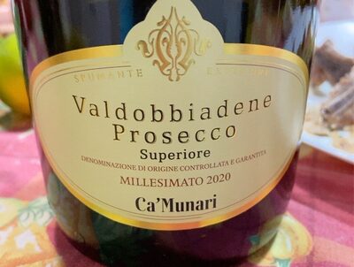 Valdobbiadene prosecco