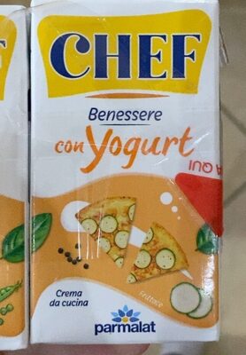 Chef benessere con yogurt front packaging