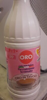 Latte Oro Parzialmente Scremato