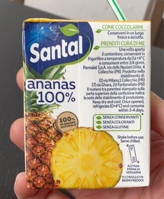 Succo di frutta ananas
