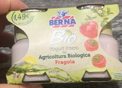 Yogurt intero bio Fragola