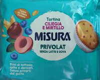 Tortino ciliegia e mirtillo