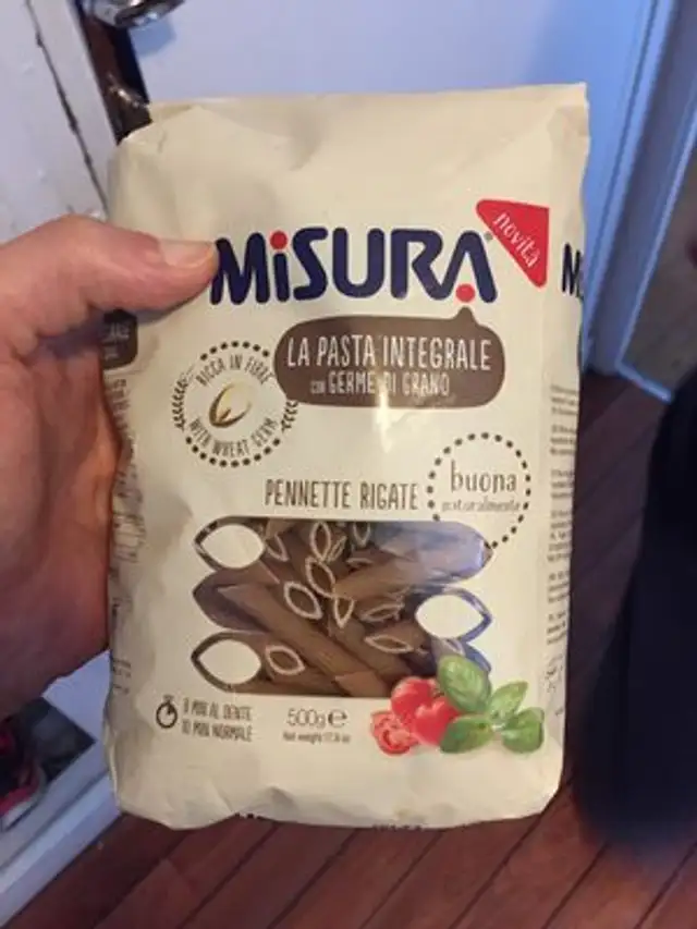 Misura Pasta Integr. pennette GR. 500 front packaging