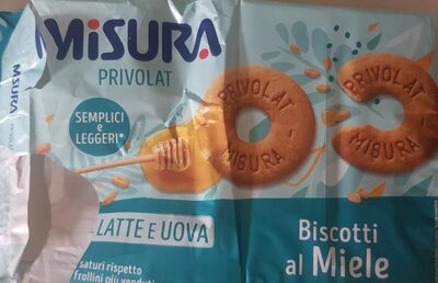 Biscotti al Miele front packaging