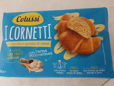 I cornetti zucchero grezzo di canna cornetti