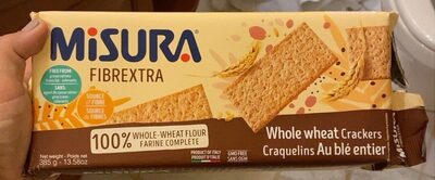 Whole wheat crackers