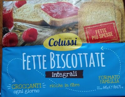Fette biscottate integrali