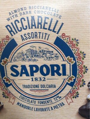 Ricciarelli cioccolato fondente