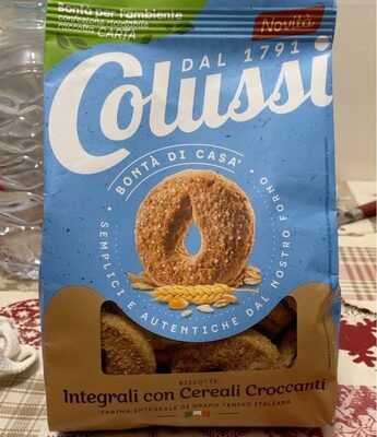 Biscotti integrali con Cereali Croccanti