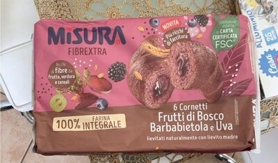 Cornetti frutti di bosco, barbabietola e uva