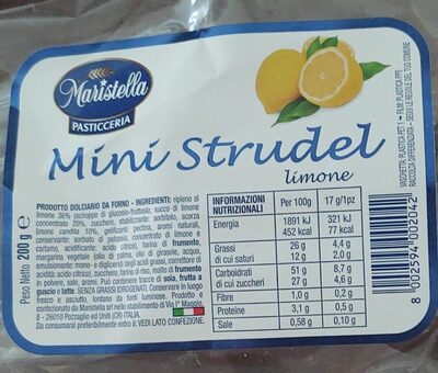 Mini Strudel front packaging