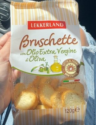 Bruschette con olio extravergine di oliva