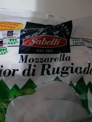 Mozzarella fior di rugiada front packaging