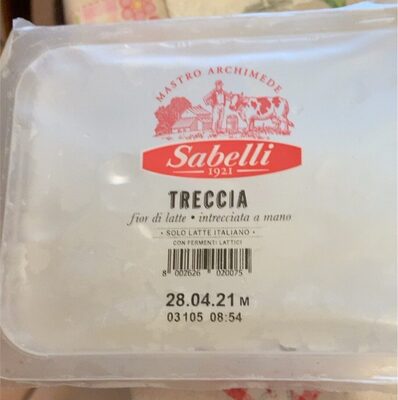 Treccia mozzarella