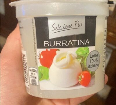 Burratina front packaging