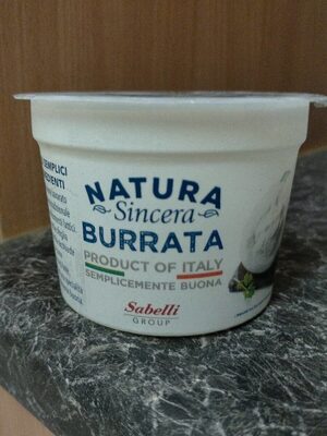 Natura sincera burrata