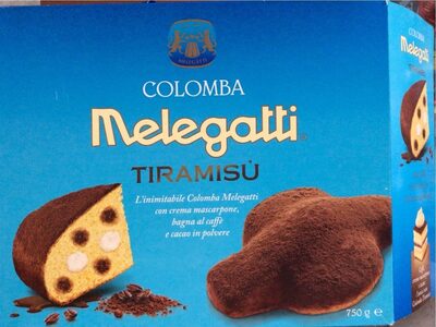 Colomba tiramisù front packaging