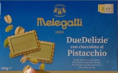 DueDelizie al Pistacchio front packaging