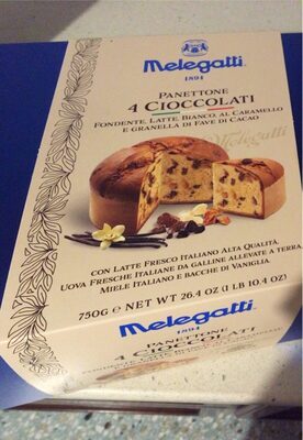 Panettone 4 cioccolati