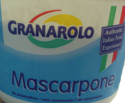 Mascarpone (42% MG) front packaging