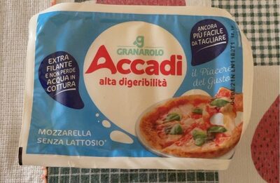 Mozzarella senza lattosio