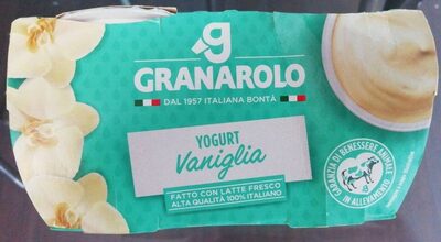 Yogurt Vaniglia front packaging
