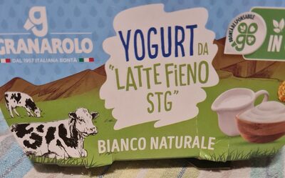 YIGURT da LATTE FIENO STG front packaging