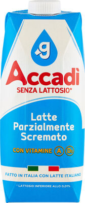Latte parzialmente scremato con vitamine a d₃
