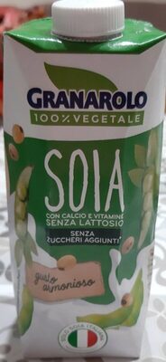 Bev. soia Uht ML500 Granarolo senza zuccheri aggiunti