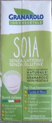 Bevanda vegetale UHT a base di soia