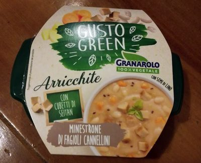 Minestrone di fagioli cannellini