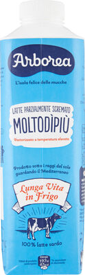 Molto dì più latte parzialmente scremato