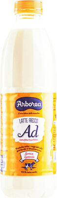 Latte ad fresco parzialmente scremato arborea