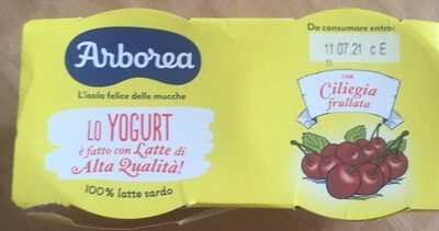 Yogurt front packaging