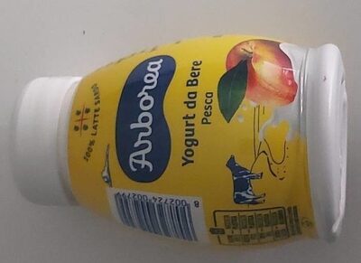 Yogurt da bere pesca