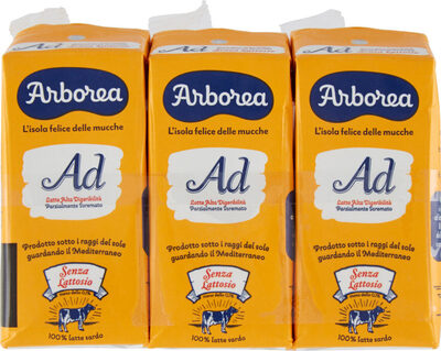 Latte ad alta digeribilità parzialmente scremato front packaging