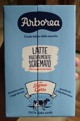 latte parzialmente scremato UHT