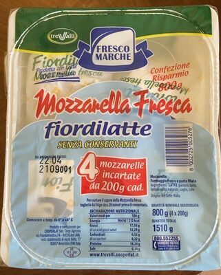 Mozzarella fresca fiordilatte