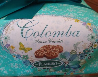 Colomba senza canditi front packaging